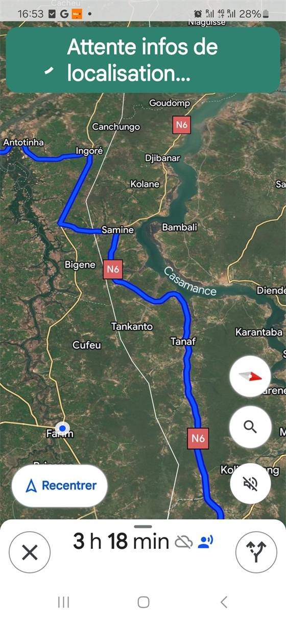 M. Nagalo – Couverture SBPME Bissau 2024 & image institutionnelle — Screenshot 20241105 165302 Maps