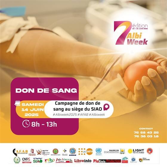 AFAB – Albiweek 7e édition — Don de sang 300x