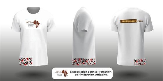 APIA – Association pour la Promotion de l'Intégration Africaine — Tshirt Mockup