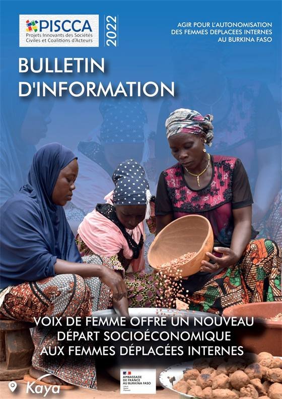 Projet PISCCA 2022 — Projet PISCCA - Bulletin d'information Kaya