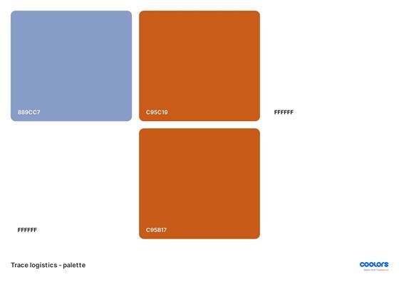 Trace Logistics — Trace logistics - palette