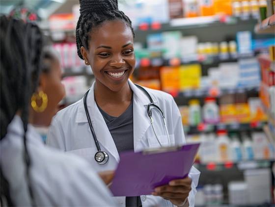 Soudia Promo SARL — portrait-female-pharmacist-working-drugstore (1)