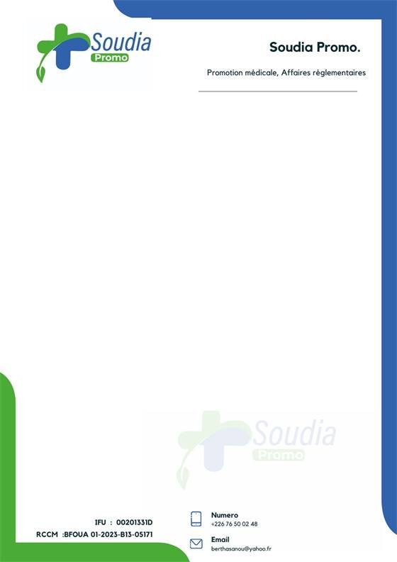 Soudia Promo SARL — soudia promo