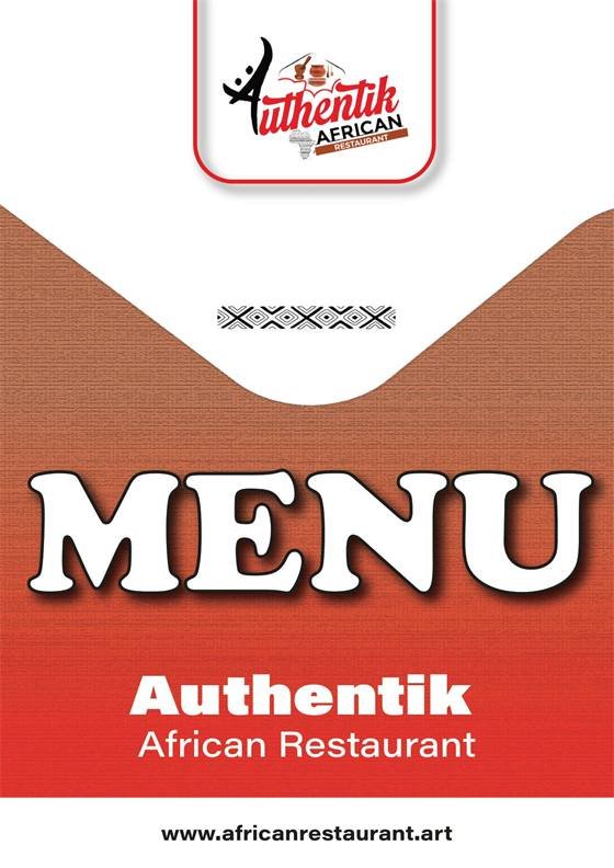 Authentik African Restaurant Ouaga — menu authentik african restaurant Ouaga Final