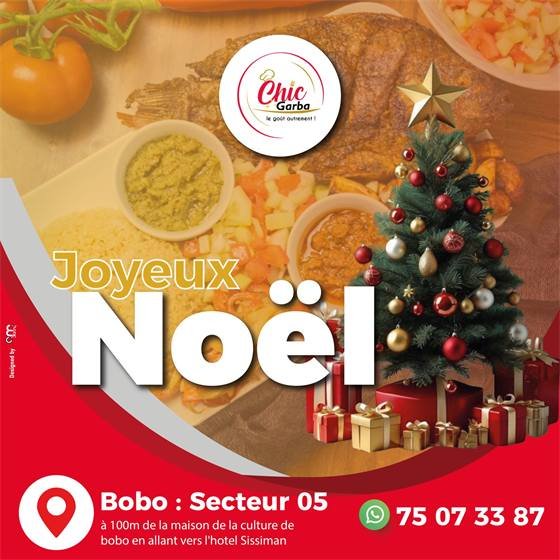 Chic Garba Bobo & Cave Le Vigneron — Joyeux Noel - CHIC GARBA bobo