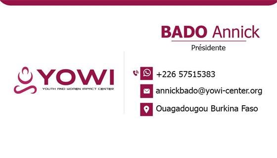 YOWI – Association Femme d'Impact — Recto BC 300x