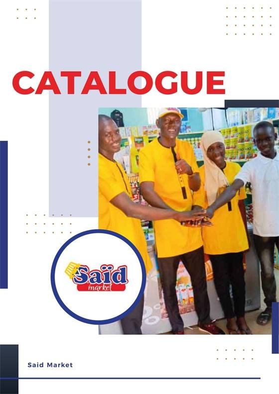 Said Market — Catalogue Professionnel Said Market