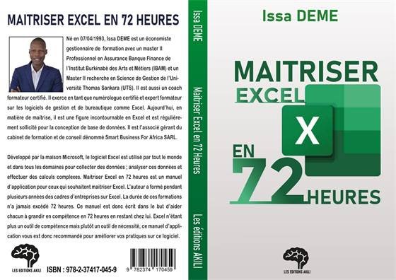 Coach Issa DEME — Couverture Maitriser Excel en 72 Heures VF