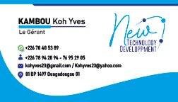 Yves Kambou / N Tech Développement — yves recto