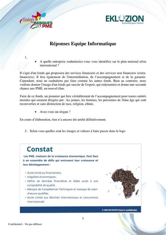 Demsi Funds / Fonds SBPME — Réponses équipe informatique SBPME Juin 24