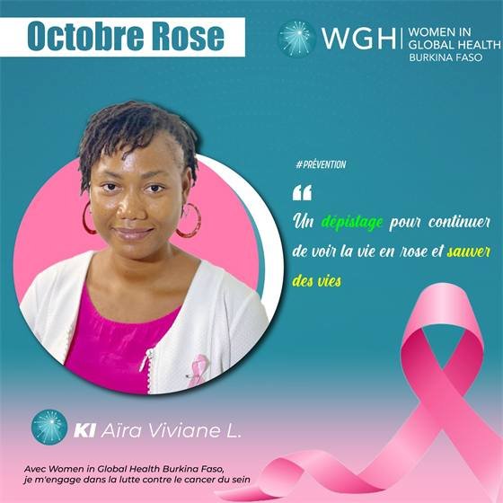 WGH – Campagne Octobre Rose — Viviane