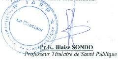 IASP – Institut Africain de Santé Publique — signature