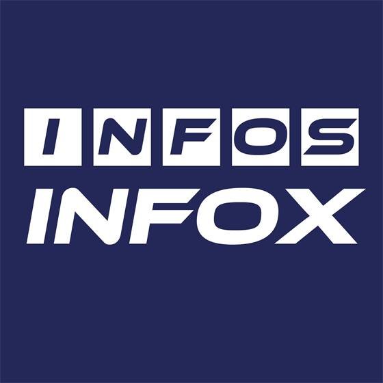 Infos Infox — logo typo X