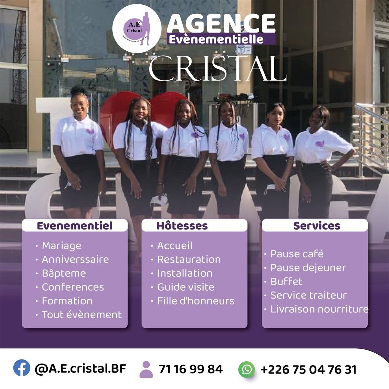 Agence Événementielle Cristal