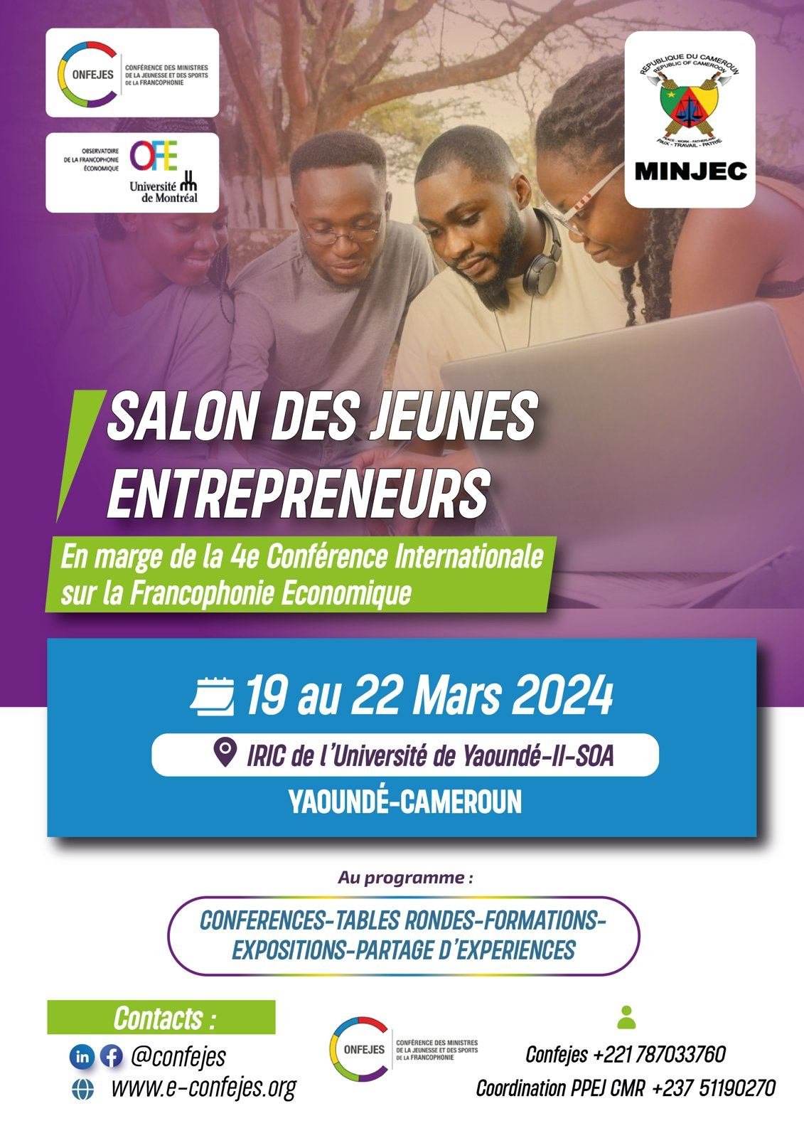 CONFEJES – Salon des jeunes (mars 2024)