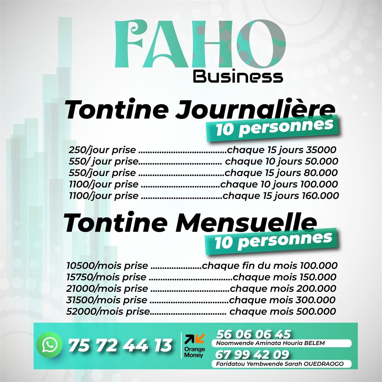 Faho Business