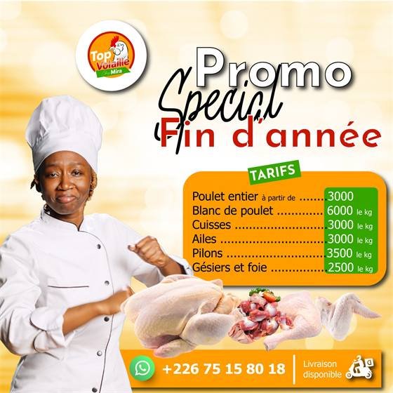 Top Volaille chez Mira — TOP VOLAILLE CHEZ MIRA 01