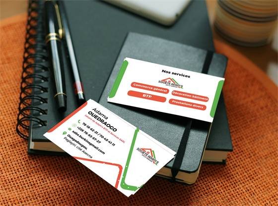 Adams BTP Quincaillerie — Cartes de visite Adams BTP