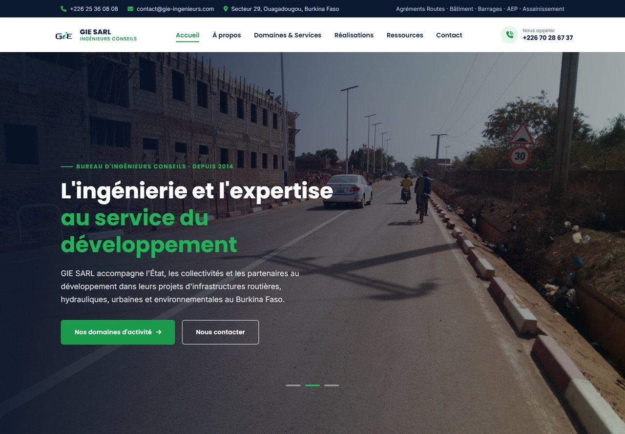 GIE SARL – Global Ingénierie et Expertise